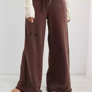 Aerie Skater Wide Leg Pant